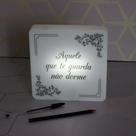 Luminária Slim Box Aquele Que Te Guarda Luminária Slim Box Aquele Que Te Guarda