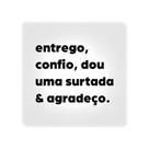 Luminária Slim Box Entrego e Agradeço Luminária Slim Box Entrego e Agradeço