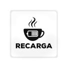 Luminária Slim LED Recarga USB - Iluminação Difusa para Ambientes Relaxantes