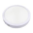 luminaria sobrepor redonda branca flat led 24w autovolt 6500k 275x24 1800lm - LUMANTI