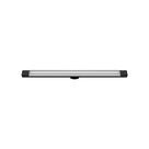 Luminária Sobrepor Taschibra Lumifácil 120cm C/ 2 Tubo Led 6500k Bivolt Preto