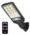 Luminária Solar 180w Com Sensor De Movimento e controle remoto
