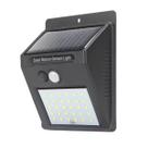 Luminária Solar 20 Leds Sensor De Movimento E Presença