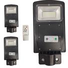 Luminaria Solar 60w Poste Rua 3 unidades Sensor de Movimento Controle Led Iluminaçao Jardins Areas Externas Luminaria Solar 60w Poste Rua 3 unidades Sensor de Movimento Controle Led Iluminaçao Jardins Areas Externas
