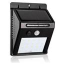 Luminária Solar Arandela a Prova de Agua Bateria 1200 mah