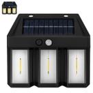 Luminaria Solar Arandela LED Filamento Sensor de Movimento Presença Iluminaçao Externa Jardim Quintal Entrada Ambiente