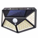 Luminária Solar Arandela Sem Fio à Prova D'Água 100 Leds Jardim Camping Área Externa