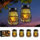Luminária Solar KYEKIO Gen2 com Chama Cintilante, Kit com 4