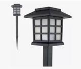 Luminária Solar Led Amarela Oriental 1 Uni Quintal Jardim
