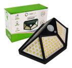 Luminária Solar Led Com Sensor 8W Branco Frio