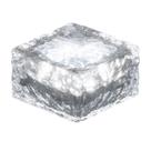 Luminária Solar LED Estilo Gelo Decorativa Jardim Prova dÁgua Sem Fio Automática - Luminária Solar LED Estilo Gelo Decorativa Jardim Prova dÁgua Sem Fio Automática -