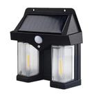 Luminaria Solar LED Lâmpada Dupla De Parede Com Sensor Luminaria Solar LED Lâmpada Dupla De Parede Com Sensor