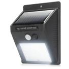 Luminaria Solar Luz Led Com Sensor De Presença Automático