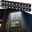 Luminária Solar para Placa PULITAITONG Kit com 2 Unidades LED para Área Externa Luminária Solar para Placa PULITAITONG Kit com 2 Unidades LED para Área Externa