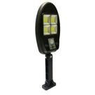 Luminaria Solar Parede Poste Sensor de Movimento Proximidade 3 Modos Externo