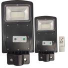Luminaria Solar Poste 2 unds 60w Led Controle Rua e Sensor de Movimento Jardins Areas Externas Iluminaçao