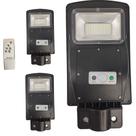 Luminaria Solar Poste 3 unds 60w Led Controle Rua e Sensor de Movimento Jardins Areas Externas Iluminaçao
