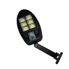 Luminaria Solar Poste Sensor de Presença Movimento Externo Led 3 Modos Parede