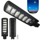 Luminária Solar Pública Poste Rua Led 300w Sensor Luz Frio