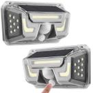 Luminaria Solar Sensor Movimento Kit 2 Uni Arandela Spot Parede Bionic Light Iluminaçao Casa Jardim Quintal Segurança Rua