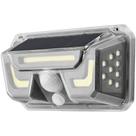 Luminaria Solar Sensor Movimento Spot Led Parede Branco Frio Bionic Light Lampada Iluminaçao Jardim Quintal Segurança Casa Rua Escadas