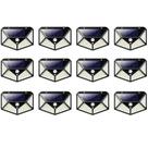 Luminaria Solar Spot Kit 12 Uni Balizador 100led Branco Quen Luminaria Solar Spot Kit 12 Uni Balizador 100led Branco Quen