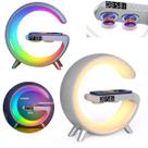 Luminária Speaker Com Visor Carregador E Caixa de Som