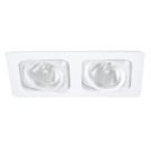 Luminária Spot Embutir Retangular 3cmx24cm 80W Gu10 Bella Iluminação Luminária Spot Embutir Retangular 3cmx24cm 80W Gu10 Bella Iluminação