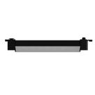 Luminária Spot Led 20w Barra Preto Linear P/ Trilho 3000k Architect