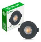 Luminaria spot led redondo preto - 7w - granfei 6500k Luminaria spot led redondo preto - 7w - granfei 6500k