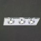 Luminária Spot Retangular Triplo - 40w Luminária Spot Retangular Triplo - 40w