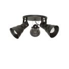 Luminária spot taschibra circular hol 3xe27 branca/preta Luminária spot taschibra circular hol 3xe27 branca/preta