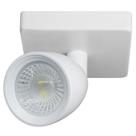 Luminária Spot Taschibra LED Direct, Branco, 1 lâmpada, 6500K