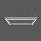 Luminária Squadra 60x60 Led Quadrado Cabo Suspenso