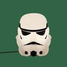 Luminária Stormtrooper Star Wars Bivolt Decorativa LED Quarto Geek Escritório Luz Suave Design Oficial