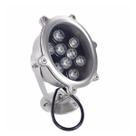 Luminária Subaquática LED RGB em Aço Inox 9W P/ Embarcações