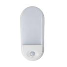 Luminária Tartaruga Com Sensor De Presença Embu Led Branca - 15w - 6500k Luz Branca