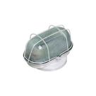 Luminária Tartaruga Globo Ferro 60w Branco Lista Geral