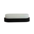 Luminária Tartaruga LED 5W 6500K Preta - Foxlux - IP65 - 127/220V