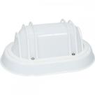 Luminaria Tartaruga Pvc Viewlux Oval Branca 21Cm -01