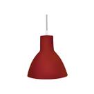 Luminária taschibra design td 622 1xe27 marrom blend