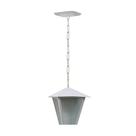 Luminária Teto Alumínio Fundido Branco 31cm