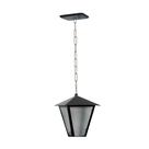 Luminária Teto Alumínio Fundido Preto 31cm