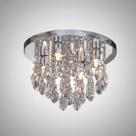 Luminária Teto Hevvy Plafon De Cristal 4 Lamp. G9 My 94743