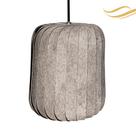 Luminária Teto Moderno Bivolt E27 Sala Mesa Ilha Bancada Esmeralda 20cm Concreto