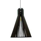 Luminária Teto tipo Pendente FUNIL MDF - Completa