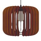 Luminária Teto tipo Pendente PADUA MDF - Completa