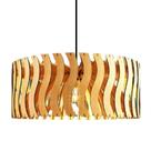 Luminária Teto tipo Pendente SENNA MDF - Completa - Onda