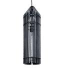 Luminária Teto tipo Pendente TORRE MDF - Completa