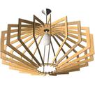 Luminária Teto tipo Pendente TRAPEZIO MDF Completa